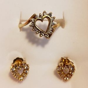 Heart Ring and necklace